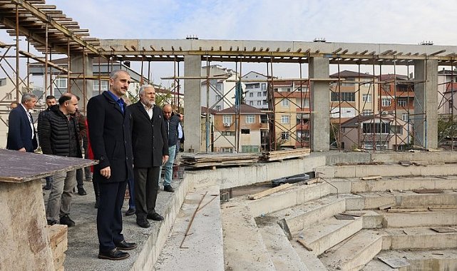 Başkan Çiftçi, Kapalı Spor Salonu projesini inceledi