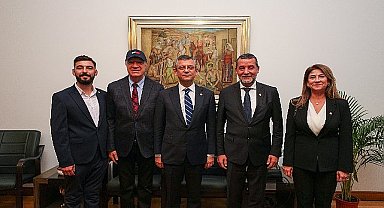 Başkan Engin'den Özgür Özel'e hayırlı olsun ziyareti
