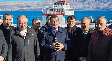 Başkan Gürkan'dan Atabey Feribot İskelesi'nde inceleme