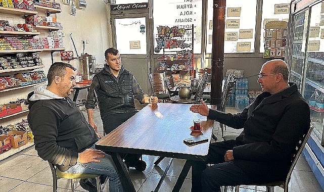 Başkan Pekyatırmacı'dan yeni iş yeri ruhsatı alan esnaflara ziyaret