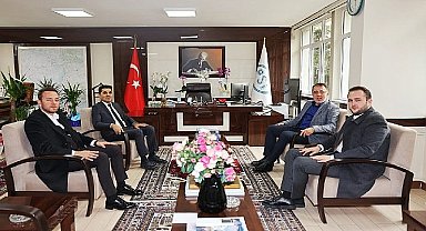 Başkan Savran'dan dsi, karayolları ve orman bölge müdürlerine ziyaret 