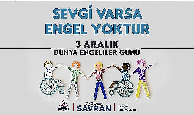 Başkan Savran'dan Dünya Engelliler Günü Mesajı