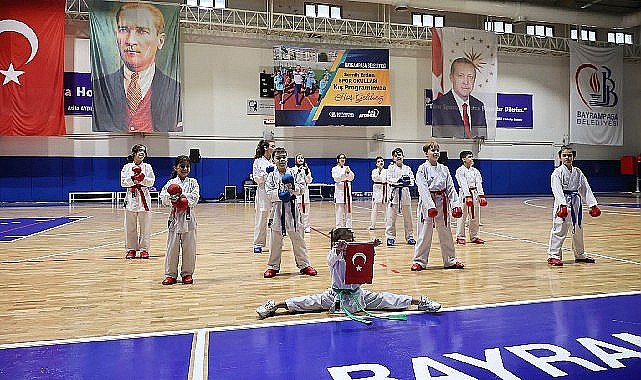 Bayrampaşa'da spor okulu kış sezonu başladı