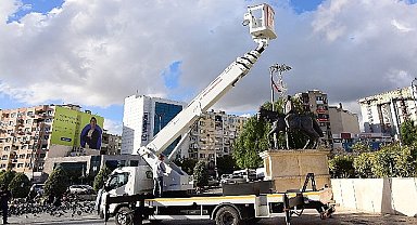 Bornova'ya 28 metrelik teleskopik platform aracı