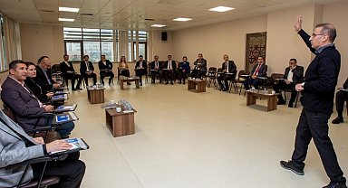 Bursa Büyükşehir yöneticilerine 'iş sağlığı ve güvenliği' eğitimi