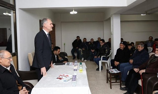 Bursa İnegöl'de Başkan Taban Özbirlik sakinleriyle buluştu