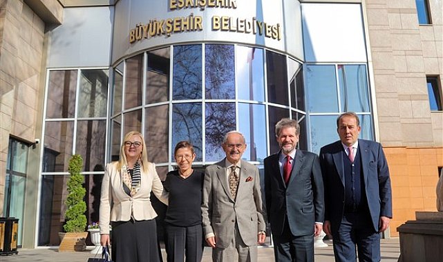 Büyükelçi Manasijevski’den Başkan Büyükerşen’e ziyaret