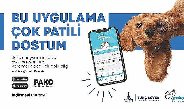 Büyükşehir'den can dostlar için “Pako