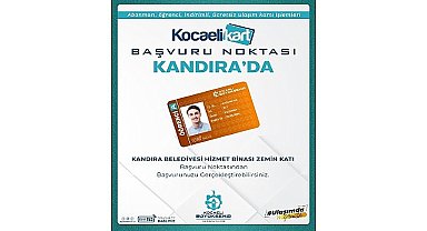 Büyükşehir'den Kandıra'ya Seyahat Kartları Ofisi