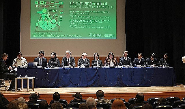 Çankaya'da uluslararası afet yönetimi paneli