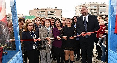 Çiğli'de Kadınların İşleteceği Kafe Hizmete Girdi