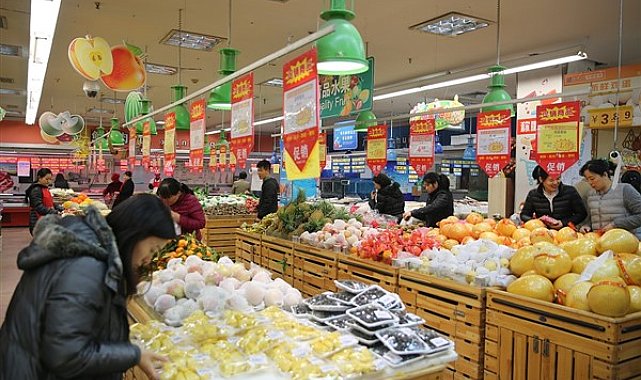 Çin'de kasım ayında TÜFE yüzde 0,5 düştü
