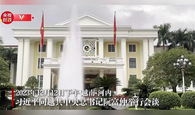 Çin ve Vietnam liderleri bir araya geldi