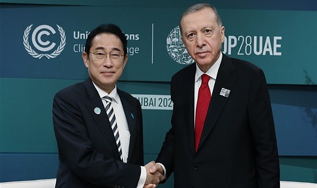 Cumhurbaşkanı Erdoğan, Japonya Başbakanı Fumio ile görüştü