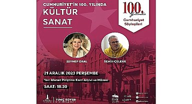 Cumhuriyet Söyleşileri Zeynep Oral ve Semih Çelenk ile devam ediyor