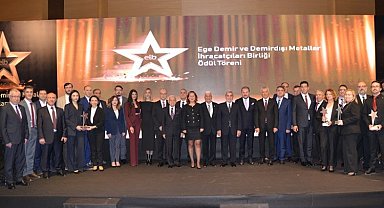 Demir ve demirdışı metaller sektöründe ihracat yıldızlarının gurur gecesi