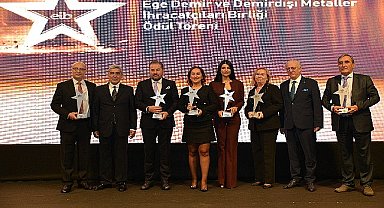 Demir ve demirdışı metaller sektöründe ihracat yıldızlarının gurur gecesi
