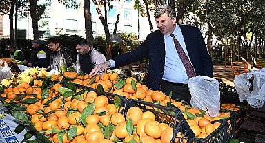 Depremzede çiftçilerin ürünleri Kadıköy Dayanışma Pazarı'nda
