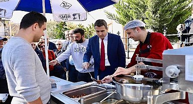 Didim'de şehitler için lokma hayrı 