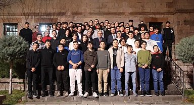 ERÜ Rektörü öğrencilerle buluştu