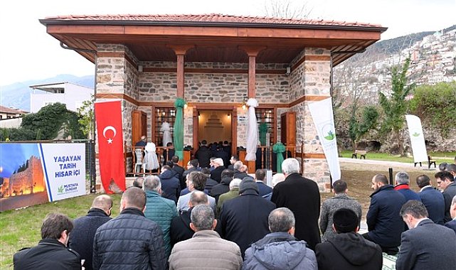 Filiboz Mescidi törenle açıldı
