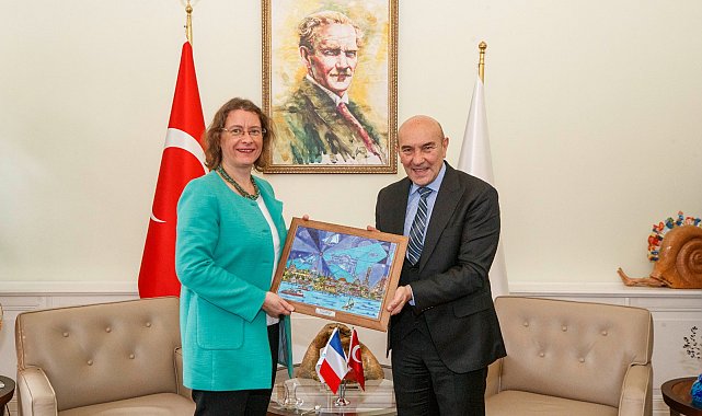 Fransa’nın Ankara Büyükelçisi Dumont Başkan Soyer’i ziyaret etti