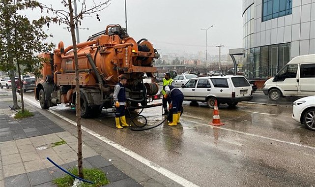 Gaziantep’te yoğun yağışın sebep olduğu olumsuzluklar giderildi