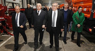 Hem Kesimoğlu'na, hem de fuara misafir oldular