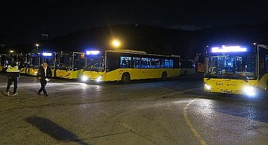İBB, gece hatları ile İstanbulluların hizmetinde