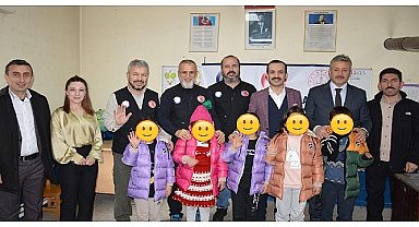İspir'de, 146 çocuğun gönüllerini ısıttılar