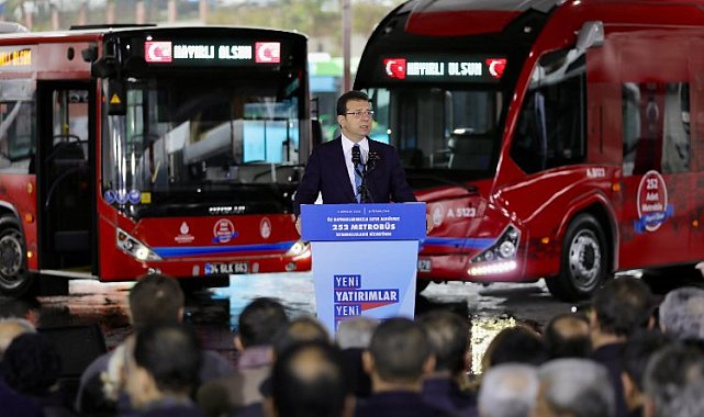 İstanbul'da metrobüs hattına 252 yeni otobüs