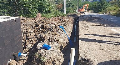 İsu, izmit kurtdere'de altyapı çalışmalarında sona yaklaştı 