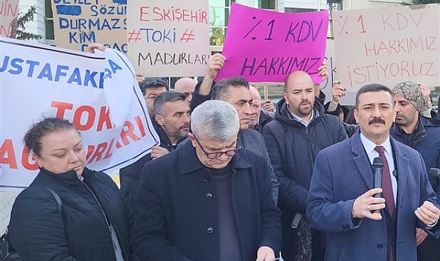 İYİ Partili Türkoğlu, TOKİ mağdurlarının yaşadığı sorunlara dikkat çekti