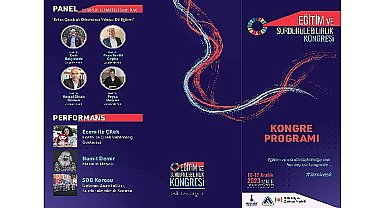 İzmir'de “Eğitim ve Sürdürülebilirlik Kongresi