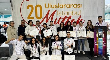 İzmirli öğrenciler 'İstanbul Mutfak Günleri'ne damga vurdu