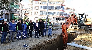 İZSU'dan Ödemiş'e dev yağmur suyu hattı yatırımı