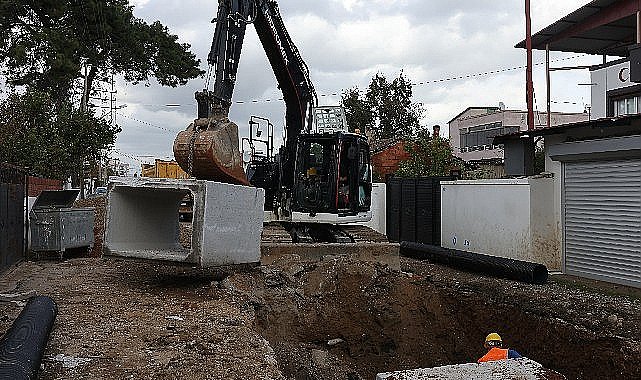 İZSU'dan Torbalı'ya bir altyapı yatırımı daha Yağmur suyu hatları genişliyor