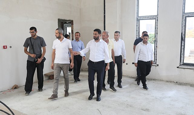 Kağıthane'deki millet bahçesi çalışmaları devam ediyor
