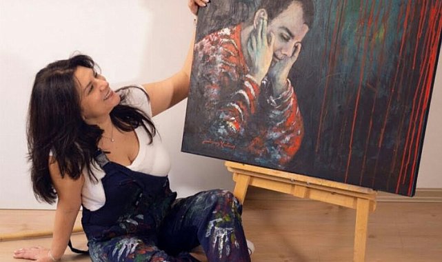 Kanseri, fırça darbeleriyle yendi