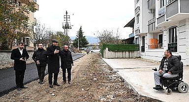 Kartepe ertuğrulgazi mahallesi'nde tonlarca asfalt 