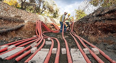 Kaş'ın, toplam şebeke uzunluğu yüzde 21 trafo gücü yüzde 46 arttı