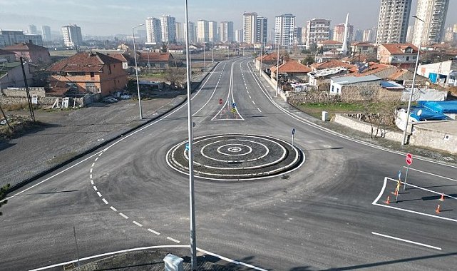 Kayseri Melikgazi'de Yıldırım Beyazıt'ın çehresi değişti