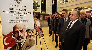 Kayseri Talas Mehmet Akif'i sergiyle andı