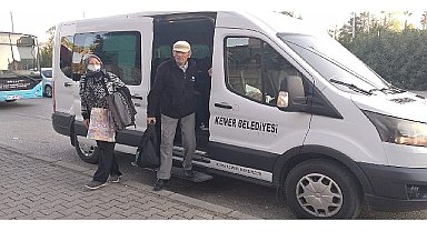 Kemer Belediyesi'nden hasta vatandaşlara ücretsiz taşıma