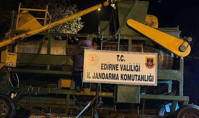 Keşan'dan çaldılar, Havsa'da sattılar!