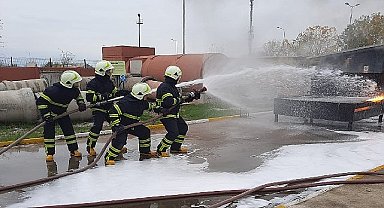 Kocaeli İtfaiyesi'nden hayat kurtaran eğitimler