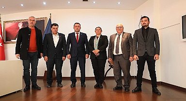 Koçarlı Ziraat Odası'ndan Başkan Çerçioğlu'na ziyaret