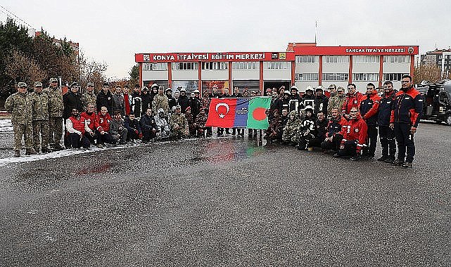 Konya Büyükşehir-Tika İş Birliğiyle Bangladeşli İtfaiyecilere Verilen Eğitim Programının İkinci Aşaması Tamamlandı