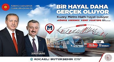 Kuzey Metro hattında devir protokolü imzalandı