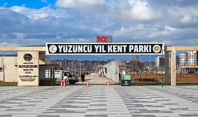 Malatya 100. Yıl Kent Parkı ziyaretçilerini ağırlayacak